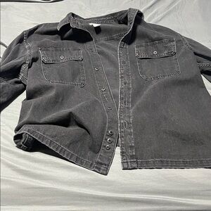 Large black HM Jean jacket